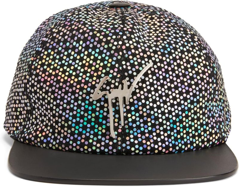 GIUSEPPE ZANOTTI COHEN LAMINATED HAT