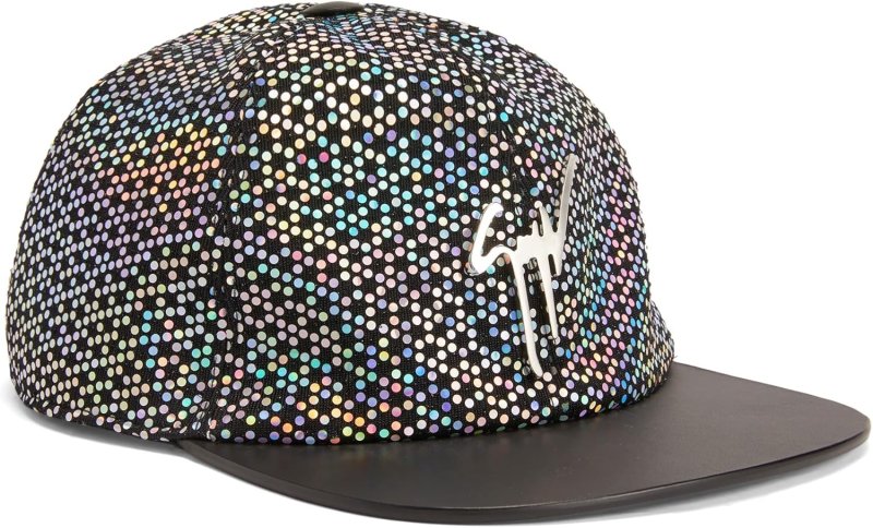 GIUSEPPE ZANOTTI COHEN LAMINATED HAT