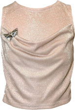 KATE BARTON COWL NECK TOP