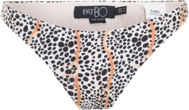 PATBO SPECKLED POA BIKINI BOTTOM