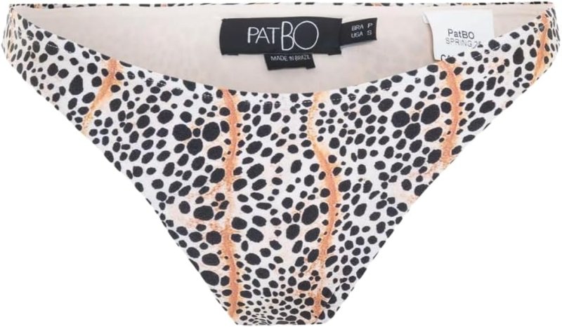 PATBO SPECKLED POA BIKINI BOTTOM