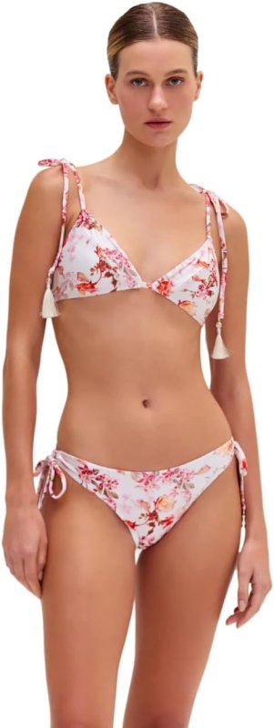 PATBO FLORAL HAZE STRING BIKINI BOTTOM