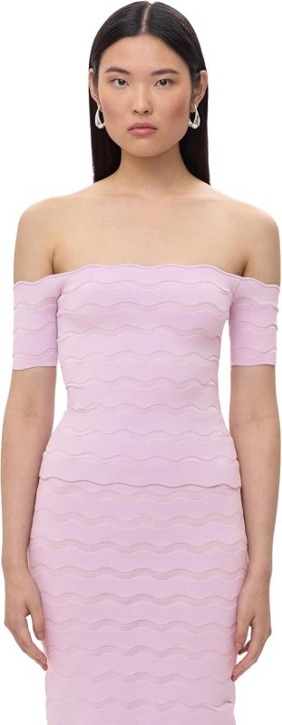HERVé LéGER THE LAINEY TOP