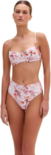 PATBO FLORAL HAZE UNDERWIRE BIKINI TOP
