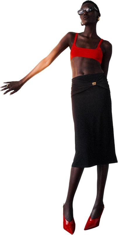HERVé LéGER HERVÉ LÉGER, THE VALENTINA SKIRT