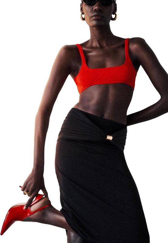 HERVé LéGER HERVÉ LÉGER, THE VALENTINA SKIRT