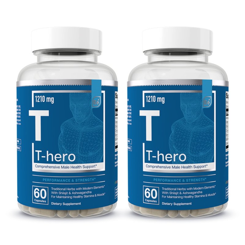 ESSENTIAL ELEMENTS - MALE HEALTH SUPPLEMENT FOR MUSCLE SUPPORT & T-HEALTH WITH DIM, ASHWAGANDHA, SHILAJIT - 60 SERVINGS