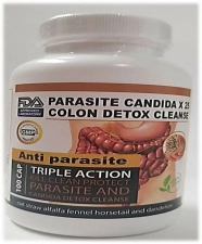 PARADISE REMOVE ULTRA FLASH COLON 100 PARASITE & CANDIDA DETOX BODY CLEANSE