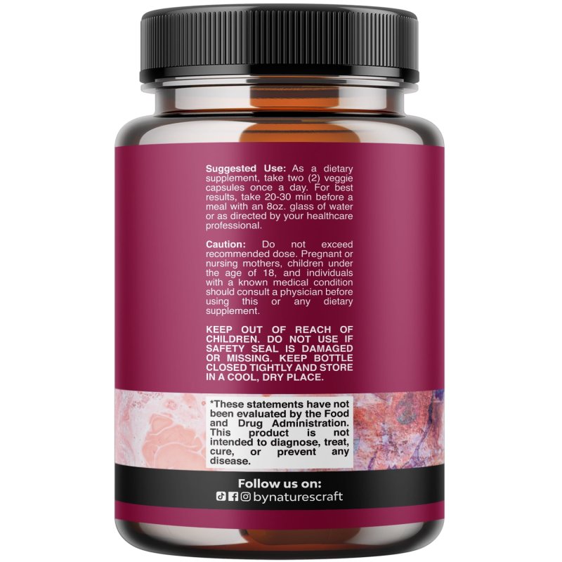 D-MANNOSE CRANBERRY EXTRACT CAPSULES 1000MG WITH HIBISCUS DANDELION KIDNEY CLEANSE URINARY TRACT HEALTH WOMEN - 1 MONTH