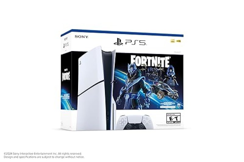 SONY PS5 CONSOLE FORTNITE COBALT STAR DISC EDITION