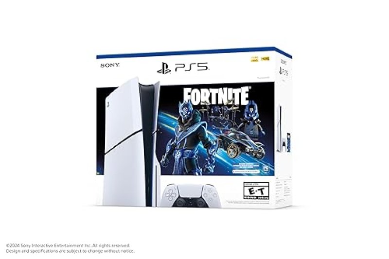 SONY PS5 CONSOLE FORTNITE COBALT STAR DISC EDITION