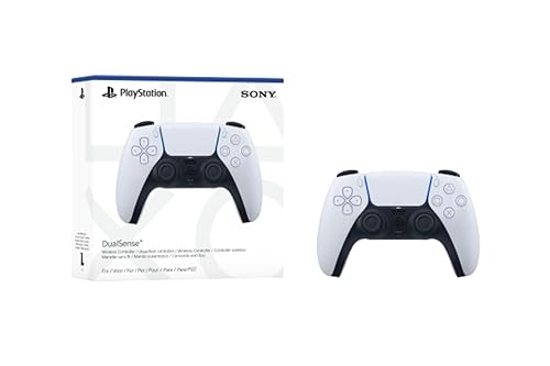 WHITE PLAYSTATION DUALSENSE WIRELESS CONTROLLER