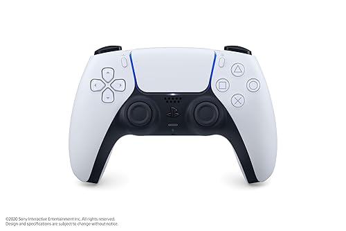 WHITE PLAYSTATION DUALSENSE WIRELESS CONTROLLER
