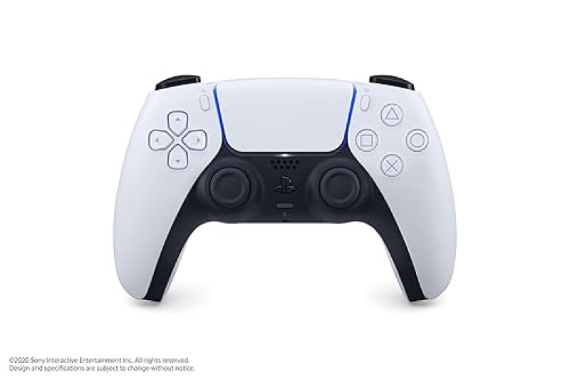 WHITE PLAYSTATION DUALSENSE WIRELESS CONTROLLER