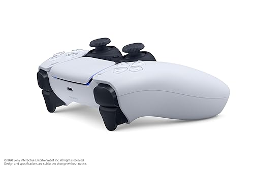 WHITE PLAYSTATION DUALSENSE WIRELESS CONTROLLER