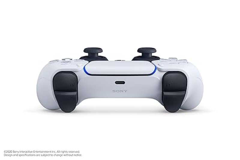 WHITE PLAYSTATION DUALSENSE WIRELESS CONTROLLER