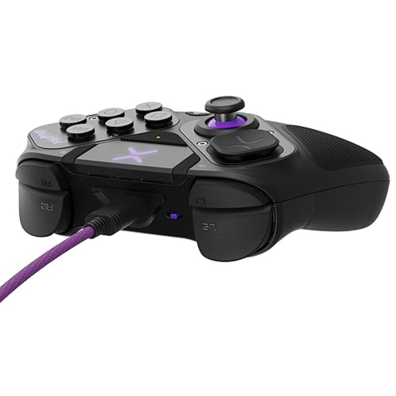 PDP VICTRIX PRO BFG WIRELESS GAMING CONTROLLER PS5 PS4 PC MODULAR ESPORTS GAMEPAD REMAPPABLE BUTTONS CUSTOMIZABLE TRIGGERS PADDLES D-PAD FIGHTPAD PC APP BLACK