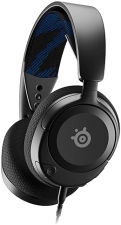 STEELSERIES ARCTIS NOVA 1P MULTI-SYSTEM GAMING HEADSET HI-FI DRIVERS 360 SPATIAL AUDIO COMFORT DESIGN LIGHTWEIGHT NOISE-CANCELLING MIC PS5 PS4 PC XBOX SWITCH BLACK