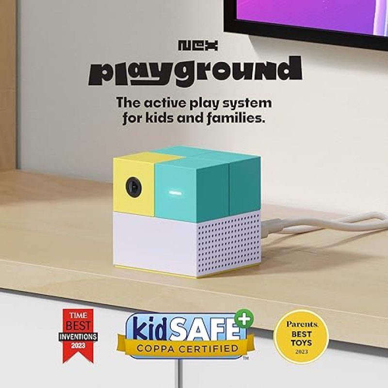 NEX PLAYGROUND - ACTIVE PLAY SYSTEM FOR KIDS & FAMILIES, INDOOR PHYSICAL PLAY, INTERACTIVE FAMILY FUN, IDEAL FOR GAME NIGHTS, PARTIES, PLAYTIME, PLAYDATES.