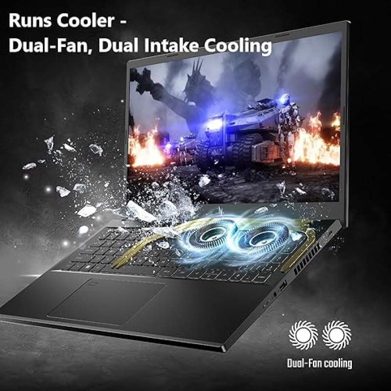 ACER NITRO V GAMING LAPTOP INTEL CORE I5-13420H NVIDIA GEFORCE RTX 4050 15.6" FHD IPS 144HZ 8GB DDR5 512GB GEN 4 SSD WIFI 6 BACKLIT KB ANV15-51-51H9