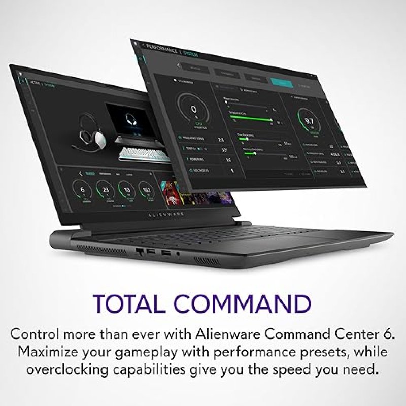ALIENWARE M18 R2 GAMING LAPTOP 18 QHD+ 165HZ 3MS DISPLAY INTEL CORE I9-14900HX 32GB DDR5 RAM 1TB SSD NVIDIA GEFORCE RTX 4080 12 GB GDDR6 WINDOWS 11 HOME ONSITE SERVICE DARK METALLIC MOON