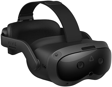 HTC VIVE FOCUS VISION VR HEADSET WITH DISPLAYPORT PC STREAMING KIT AND STARTER GAME PACK