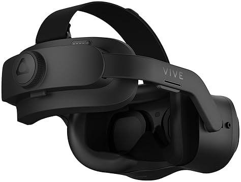 HTC VIVE FOCUS VISION VR HEADSET WITH DISPLAYPORT PC STREAMING KIT AND STARTER GAME PACK
