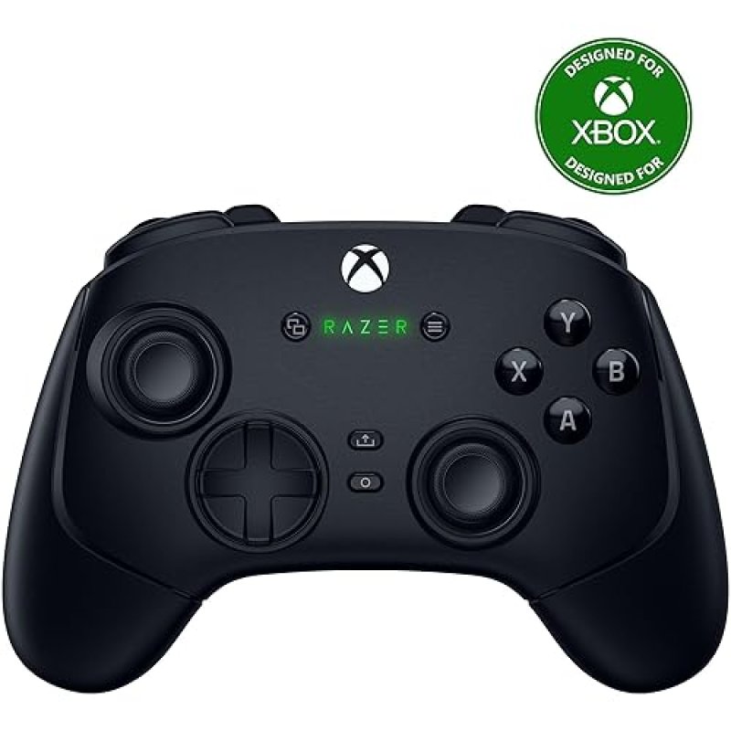 RAZER WOLVERINE V3 PRO WIRELESS GAMING CONTROLLER FOR XBOX SERIES X|S, XBOX ONE, WINDOWS PC - 6 REMAPPABLE BUTTONS AND FAST TRIGGERS - CUSTOMIZABLE THUMBSTICKS - WIRED TOURNAMENT MODE - BLACK