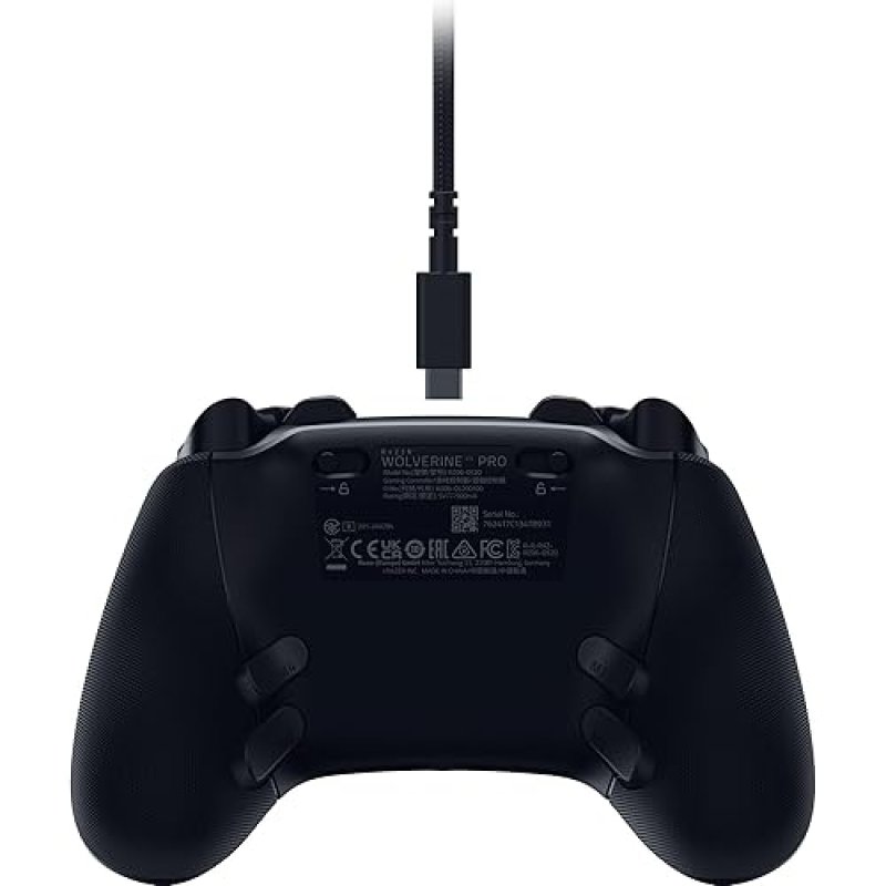 RAZER WOLVERINE V3 PRO WIRELESS GAMING CONTROLLER FOR XBOX SERIES X|S, XBOX ONE, WINDOWS PC - 6 REMAPPABLE BUTTONS AND FAST TRIGGERS - CUSTOMIZABLE THUMBSTICKS - WIRED TOURNAMENT MODE - BLACK
