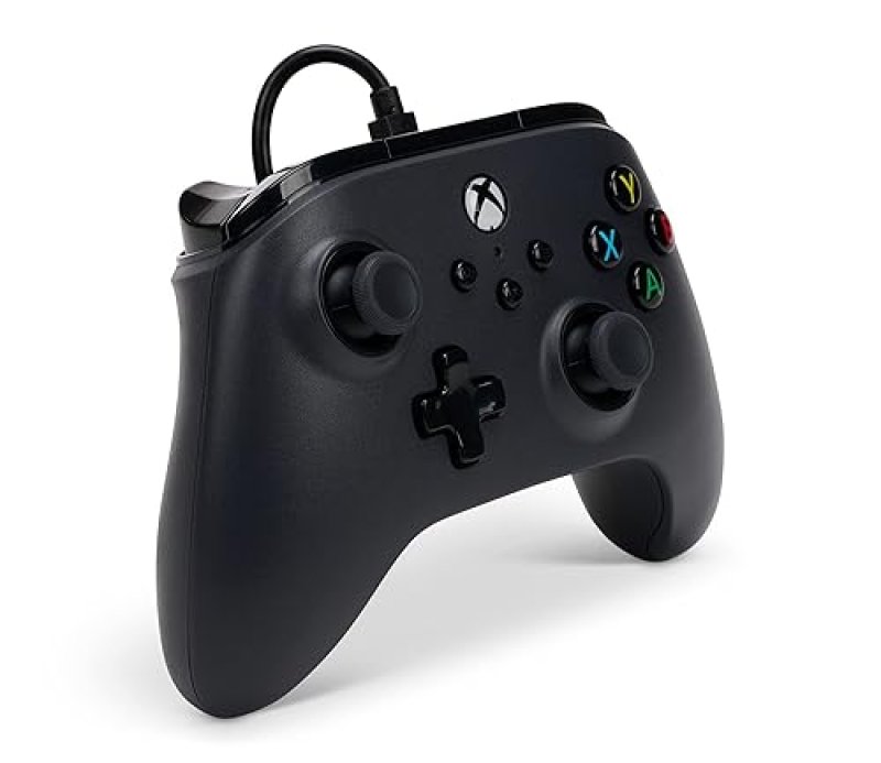 XBOX SERIES X|S BLACK GAMEPAD VIDEO GAME CONTROLLER WORKS WITH XBOX ONE