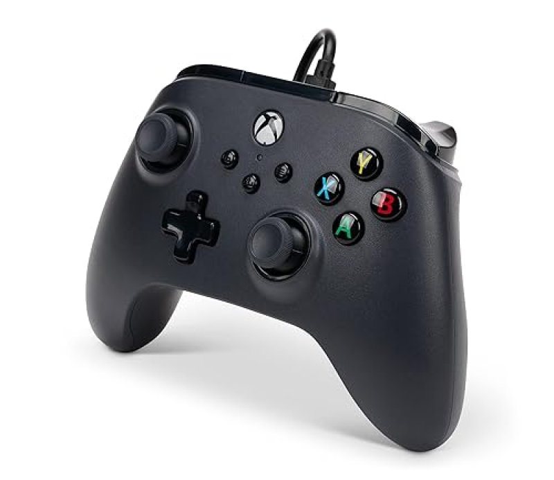 XBOX SERIES X|S BLACK GAMEPAD VIDEO GAME CONTROLLER WORKS WITH XBOX ONE