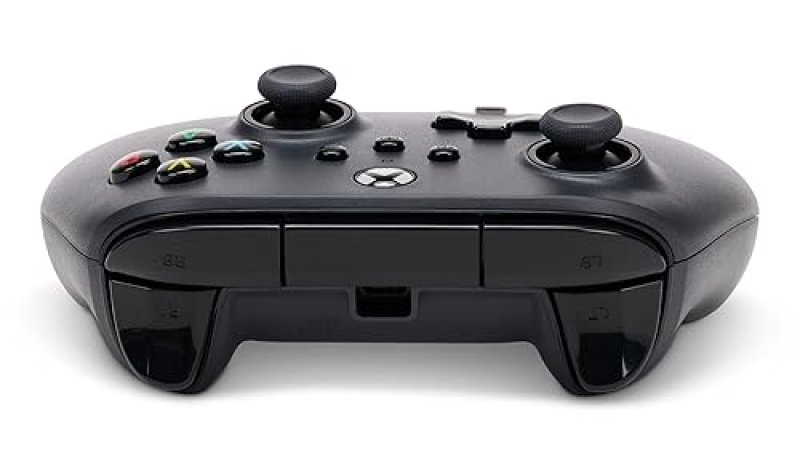 XBOX SERIES X|S BLACK GAMEPAD VIDEO GAME CONTROLLER WORKS WITH XBOX ONE