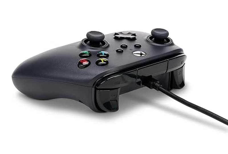 XBOX SERIES X|S BLACK GAMEPAD VIDEO GAME CONTROLLER WORKS WITH XBOX ONE