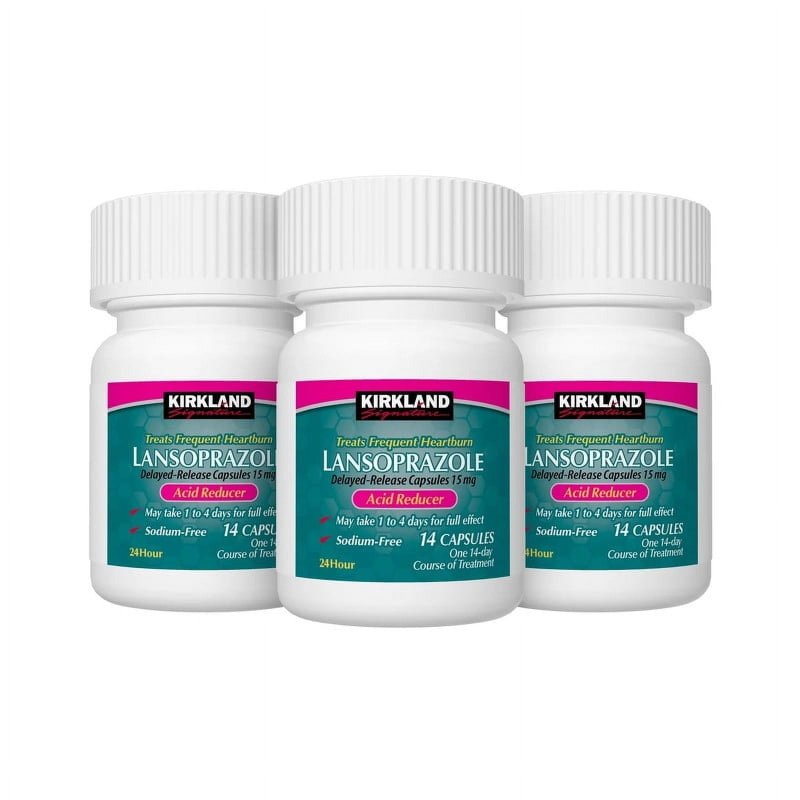 KS LANSOPRAZOLE 15MG ACID REDUCER 42 CAPSULES