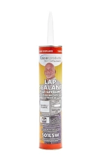DICOR 501LSW-1 HAPS-FREE SELF-LEVELING LAP SEALANT 10.3 OZ WHITE SECURE IDEAL FOR RV ROOFING MAINTENANCE REPAIR APPLIANCE APPLICATION