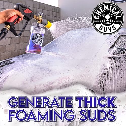 CHEMICAL GUYS EXTREME BODYWASH & WAX CAR WASH SOAP 64 FL OZ GRAPE SCENT - FOAM CANNON, GUN, BUCKET WASH FOR CARS, TRUCKS, MOTORCYCLES, RVS