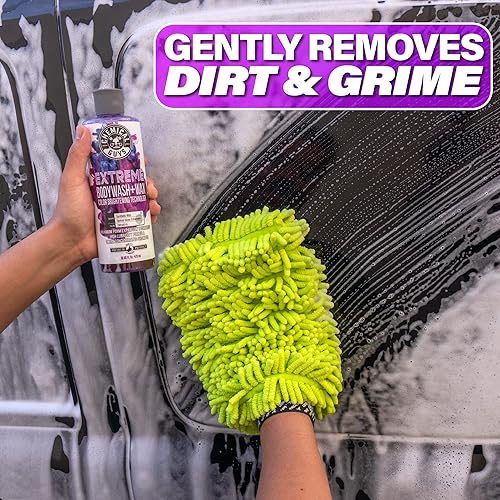 CHEMICAL GUYS EXTREME BODYWASH & WAX CAR WASH SOAP 64 FL OZ GRAPE SCENT - FOAM CANNON, GUN, BUCKET WASH FOR CARS, TRUCKS, MOTORCYCLES, RVS
