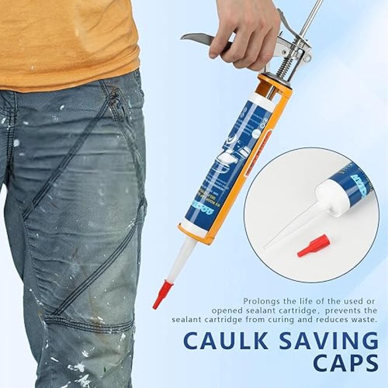 RV ROOF SEALANT 6 PACK SELF LEVELING LAP SEALANT WHITE CAMPER CAULK FOR RV ROOFING MAINTENANCE REPAIR
