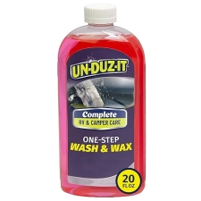 RV WASH WAX CERAMIC PROTECTION CONCENTRATED CAR WASH WAX FOR RVS CAMPERS 20 FL OZ BOTTLE