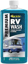 STAR BRITE PREMIUM RV WASH ULTIMATE EXTERIOR CLEANER FOR ROAD GRIME IDEAL FOR ALL CAMPER SURFACES 16 OZ