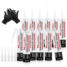 RV ROOF SEALANT SELF LEVELING LAP SEALANT WHITE RV CAULKING FOR CAMPER TRAILER WATERPROOF SILICONE ROOFING REPAIR KIT