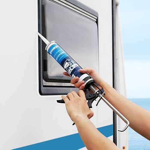KOHREE RV ROOF SEALANT 12 PACK SELF LEVELING LAP SEALANT WHITE FOR RV ROOFING MAINTENANCE REPAIR