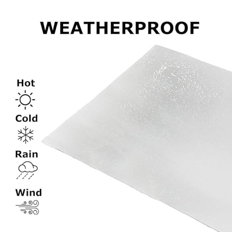 RV ROOF TAPE WHITE RV SEALANT TAPE FOR CAMPER ROOF REPAIR TRAILER ROOF SEALANT STOP CAMPER ROOF LEAKS UV-RESISTANT ETERNABOND EQUIVALENT 12" X 50 WHITE