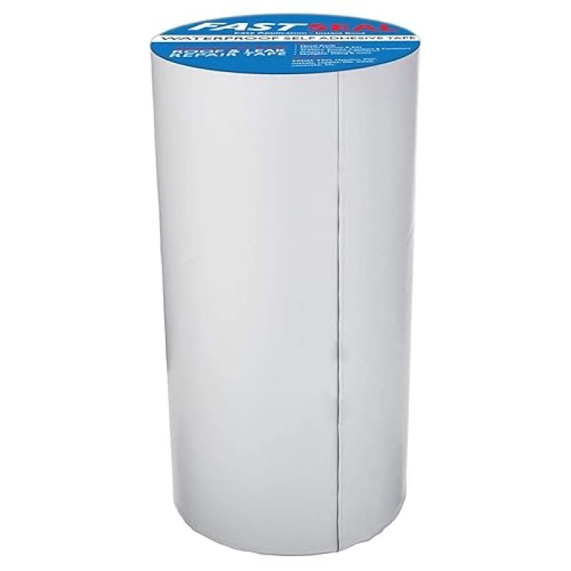 RV ROOF TAPE WHITE RV SEALANT TAPE FOR CAMPER ROOF REPAIR TRAILER ROOF SEALANT STOP CAMPER ROOF LEAKS UV-RESISTANT ETERNABOND EQUIVALENT 12" X 50 WHITE