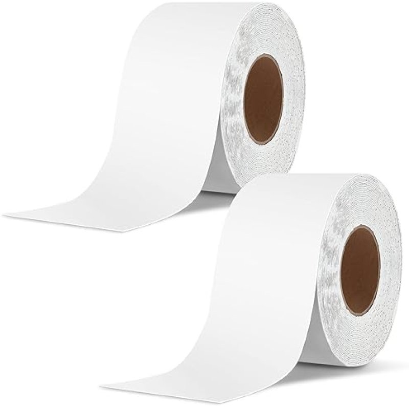 RV ROOF TAPE 4 INCH X 50 FEET UV WATERPROOF WHITE SEAL TAPE FOR RV REPAIR WINDOW BOAT SEALING TRUCK TRAILER ROOF SEALANT STOP CAMPER ROOF LEAKS