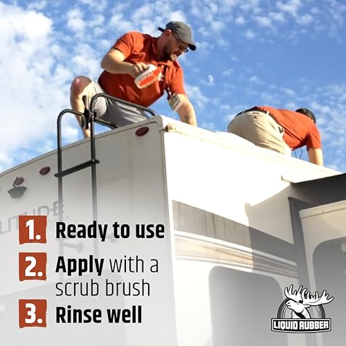 LIQUID RUBBER RV SMART CLEANER RESTORES REVITALIZES RVS CAMPERS 1 GALLON