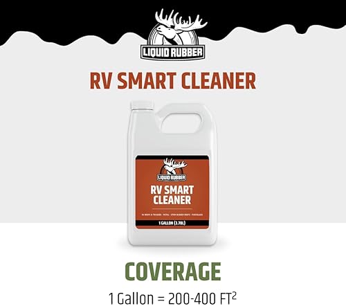 LIQUID RUBBER RV SMART CLEANER RESTORES REVITALIZES RVS CAMPERS 1 GALLON