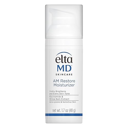 ELTAMD AM RESTORE FACE MOISTURIZER WITH NIACINAMIDE AND HYALURONIC ACID 1.7 OZ PUMP