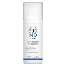 ELTAMD AM RESTORE FACE MOISTURIZER WITH NIACINAMIDE AND HYALURONIC ACID 1.7 OZ PUMP