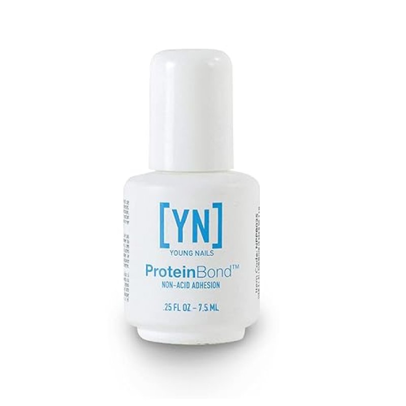 YOUNG NAILS PROTEIN BOND NON-ACIDIC NAIL PRIMER FOR GEL POLISH ACRYLIC PH BONDER DEHYDRATOR GEL NAILS 0.25 OZ